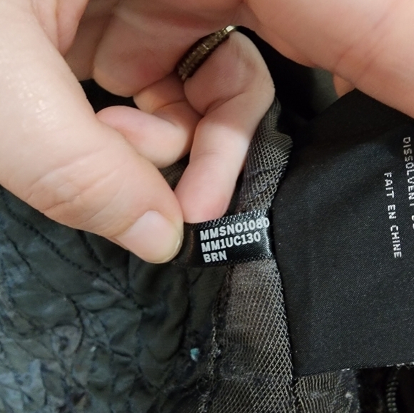 Marc New York Andrew Mark Mens Large Zip Snap Bomber Style Multi Pocket Jacket - Picture 8 of 12